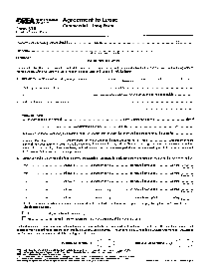 OREA Form 510, Agreement to Lease, Commercial - Thumbnail
